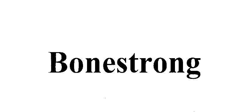 Mẫu nhãn hiệu Bonestrong
