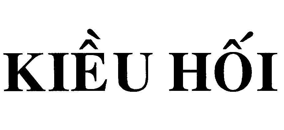 Mẫu nhãn hiệu Kiều Hối