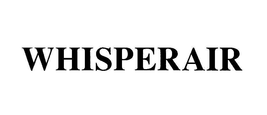 Mẫu nhãn hiệu WHISPERAIR