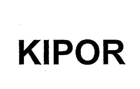 Mẫu nhãn hiệu KIPOR
