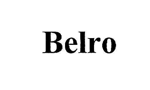 Mẫu nhãn hiệu Belro