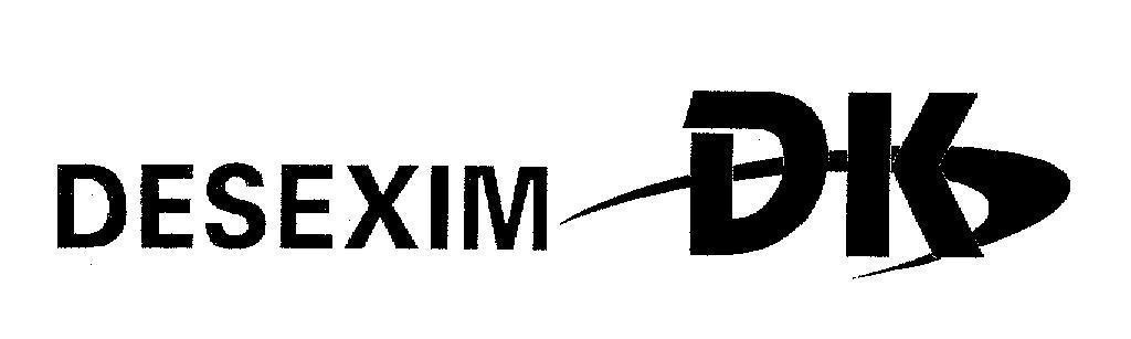 Mẫu nhãn hiệu DESEXIM DK
