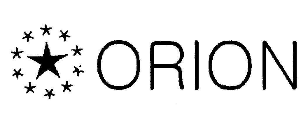 Mẫu nhãn hiệu ORION