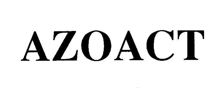 Mẫu nhãn hiệu AZOACT