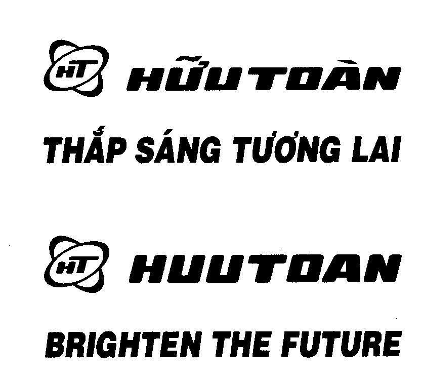 Mẫu nhãn hiệu HT Hữu Toàn Thắp sáng tương lai TH HUU TOAN BRIGHTEN THE FUTURE