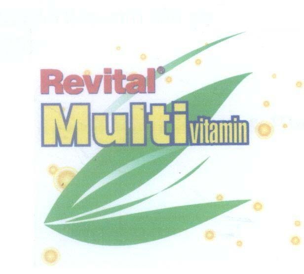Mẫu nhãn hiệu Revital Multivitamin