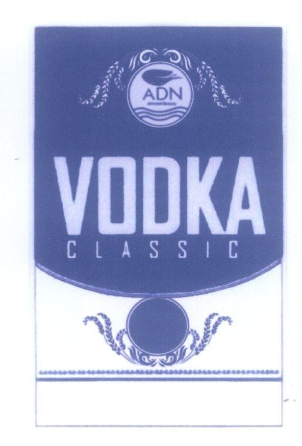 Mẫu nhãn hiệu ADN VODKA CLASSIC