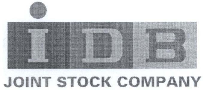 Mẫu nhãn hiệu I D B JOINT STOCK COMPANY