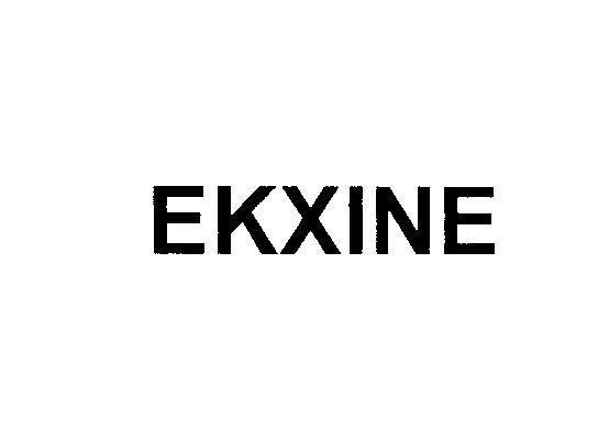 Mẫu nhãn hiệu EKXINE