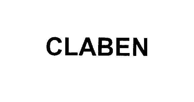 Mẫu nhãn hiệu CLABEN