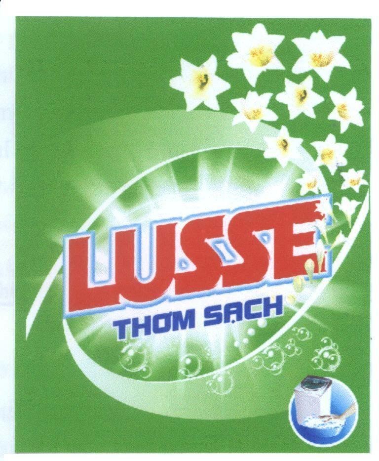 Mẫu nhãn hiệu LUSSE thơm sạch