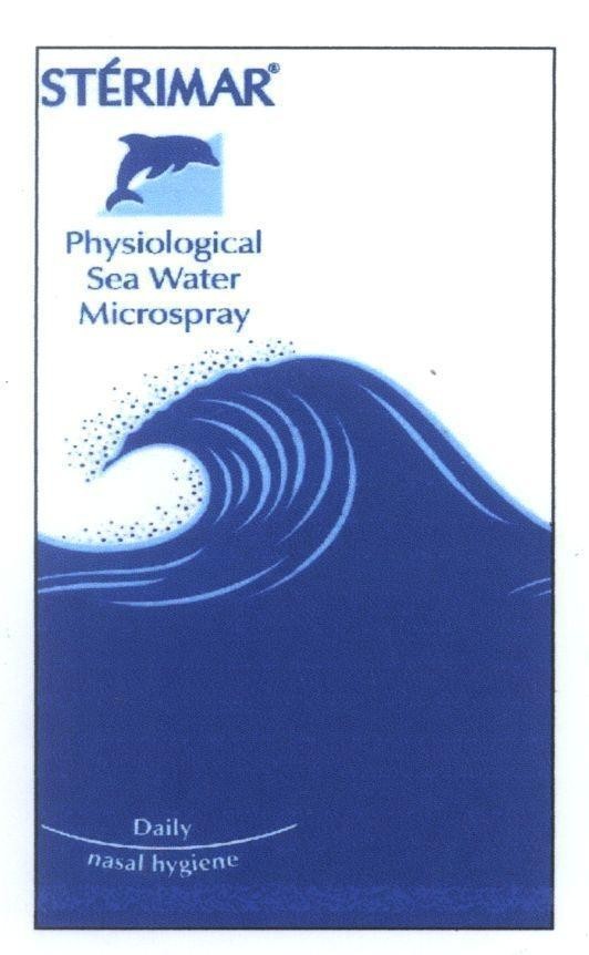 Mẫu nhãn hiệu Stérimar Physiological Sea Water Microspray Daily nasal hygiene