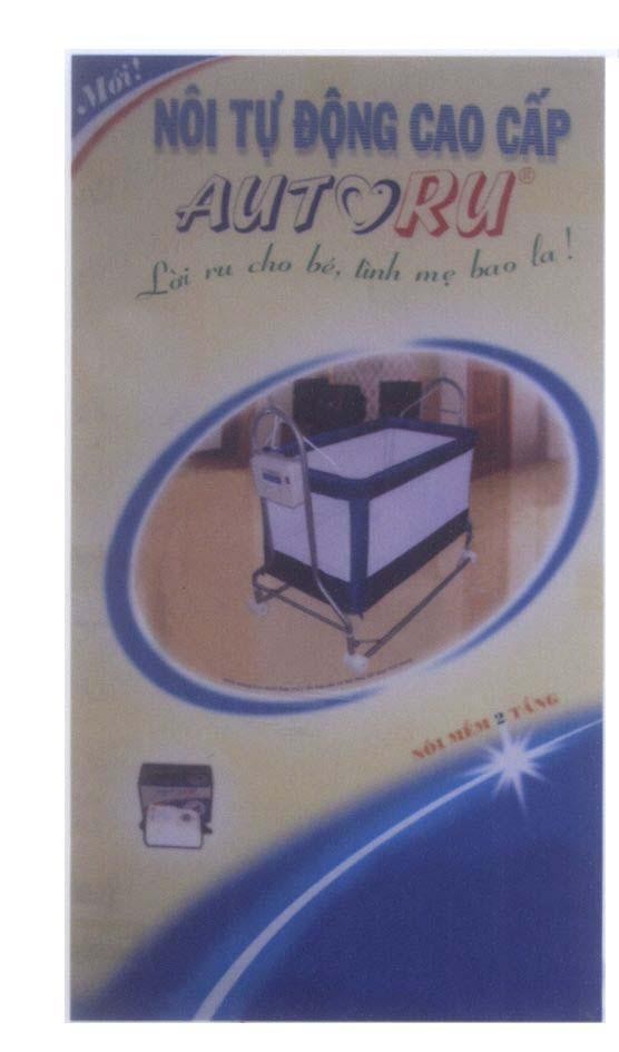 Mẫu nhãn hiệu Nôi tự động cao cấp AUTORU Lời ru cho bé, tình mẹ bao la! Nôi mềm 2 tầng Mới!