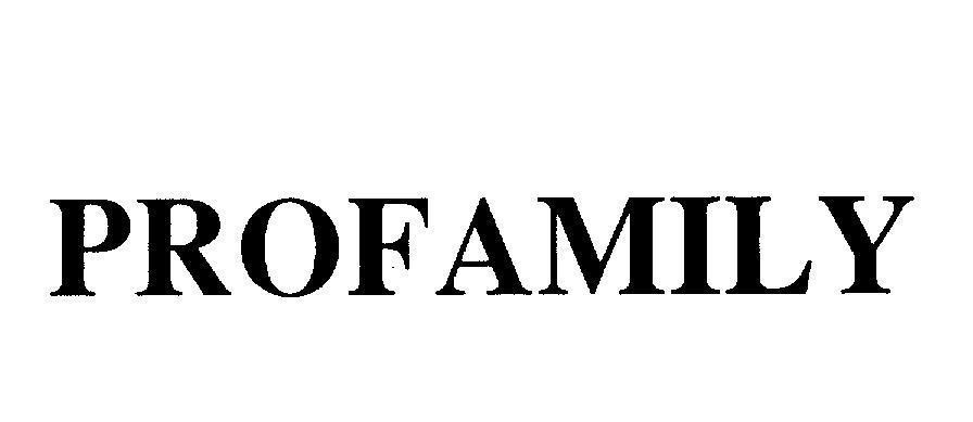 Mẫu nhãn hiệu PROFAMILY