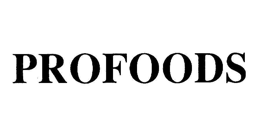 Mẫu nhãn hiệu PROFOODS