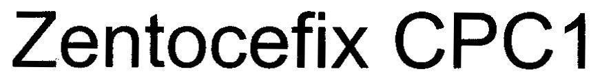 Mẫu nhãn hiệu Zentocefix CPC1