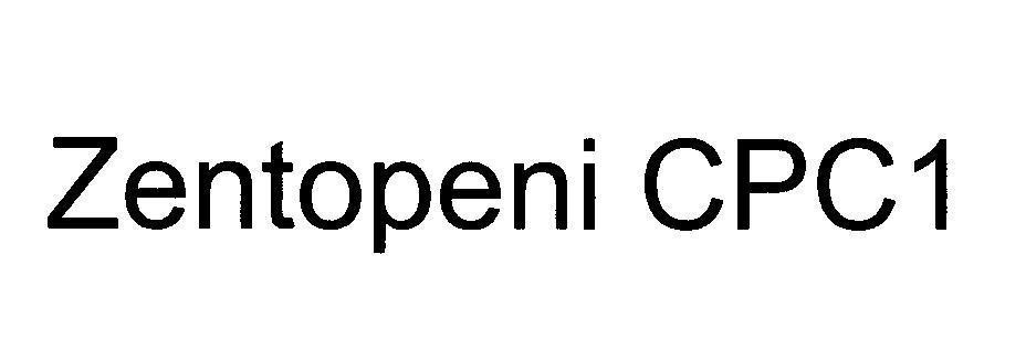 Mẫu nhãn hiệu Zentopeni CPC1