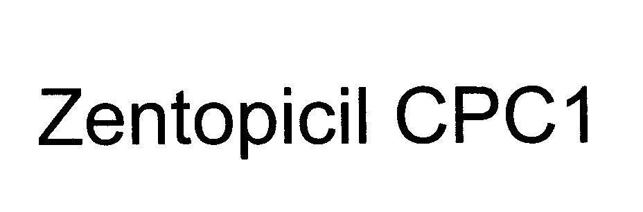 Mẫu nhãn hiệu Zentopicil CPC1