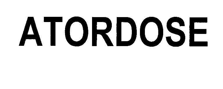 Mẫu nhãn hiệu ATORDOSE