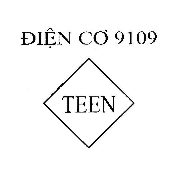 Mẫu nhãn hiệu Điện cơ 9109 TEEN