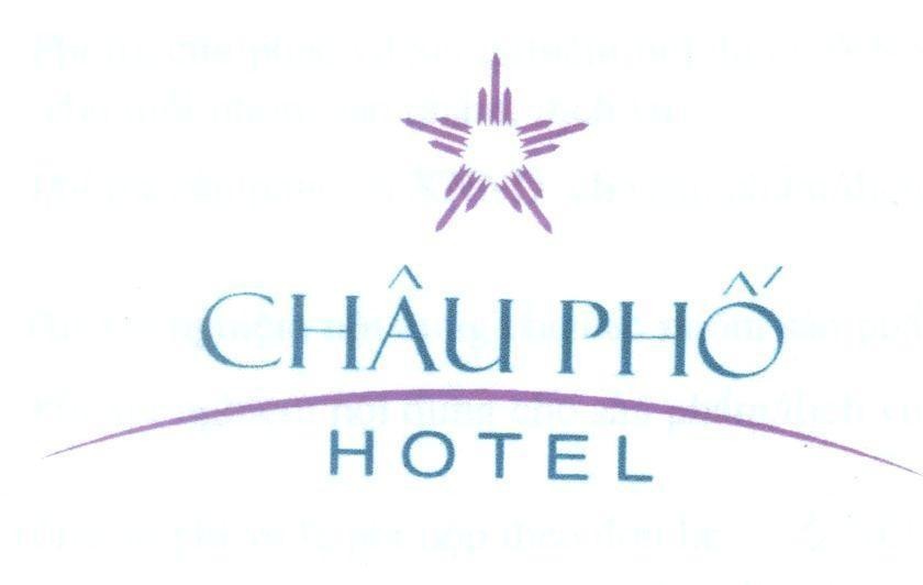 Mẫu nhãn hiệu Châu Phố HOTEL