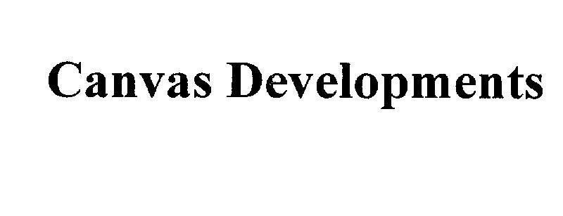 Mẫu nhãn hiệu Canvas Developments