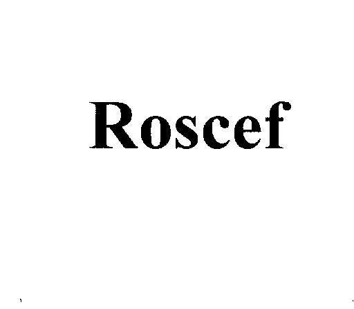 Mẫu nhãn hiệu Roscef
