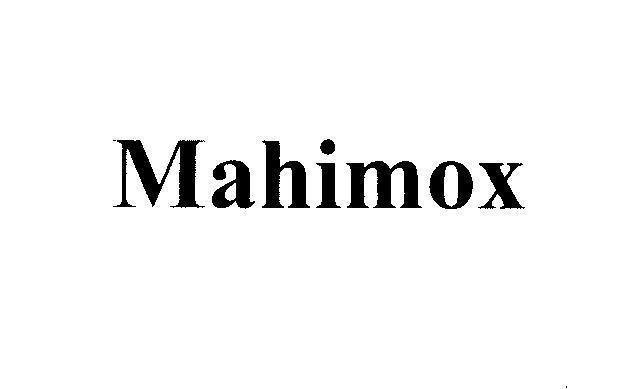 Mẫu nhãn hiệu Mahimox