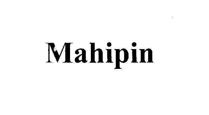 Mẫu nhãn hiệu Mahipin