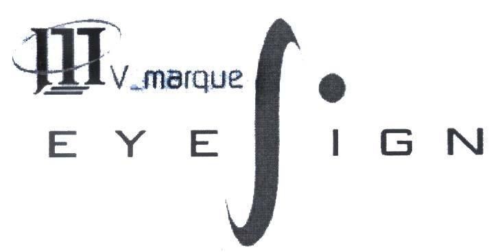 Mẫu nhãn hiệu M V-marque EYESIGN