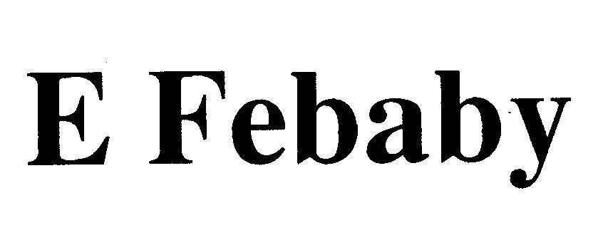 Mẫu nhãn hiệu E Febaby
