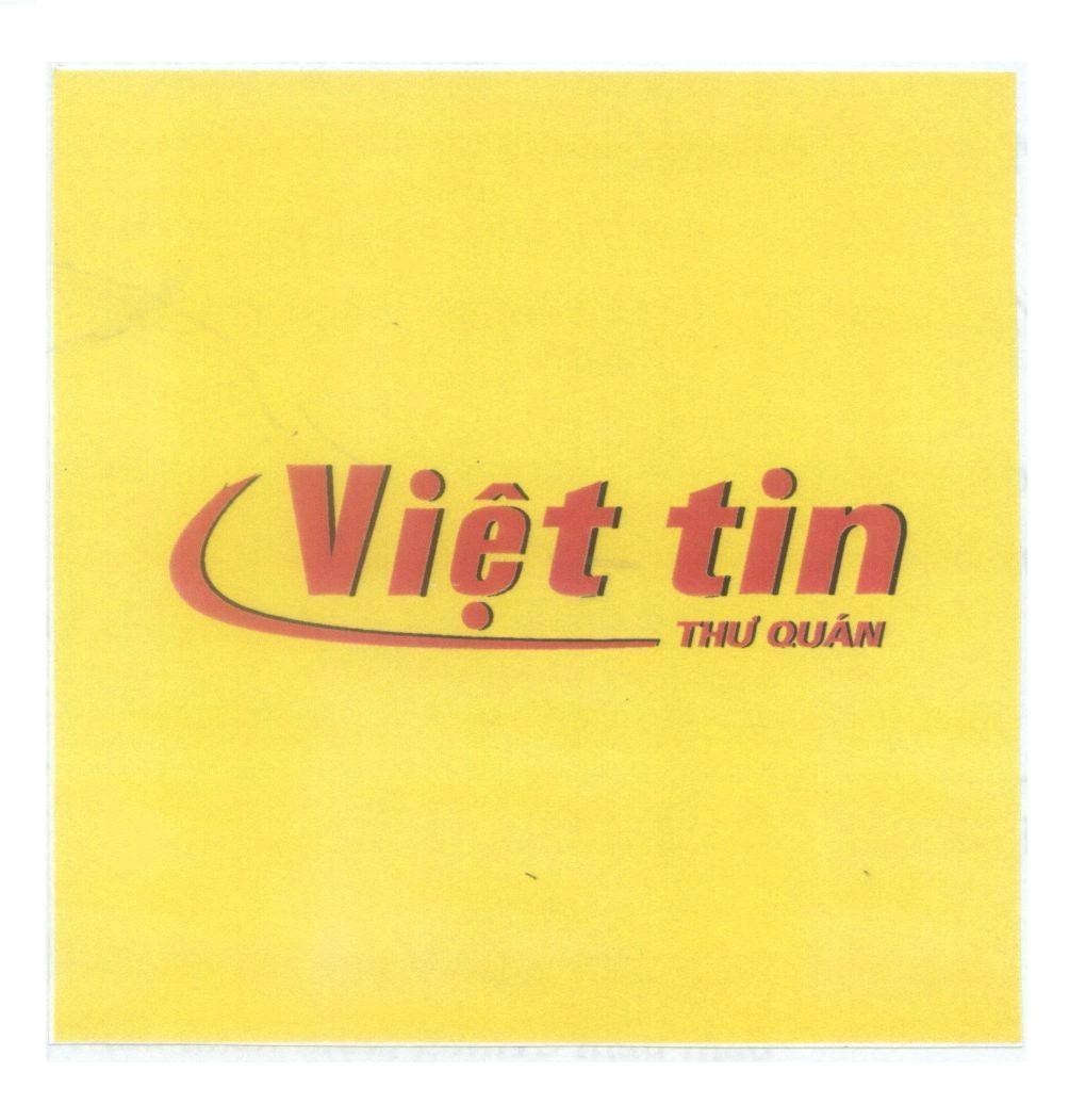 Mẫu nhãn hiệu Việt tin Thư Quán