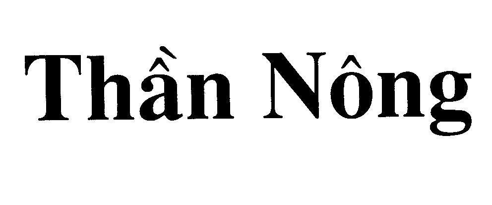 Mẫu nhãn hiệu Thần Nông