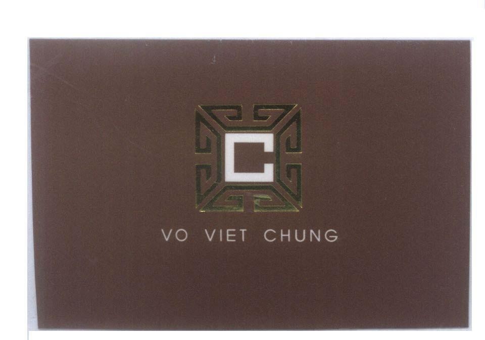 Mẫu nhãn hiệu C VO VIET CHUNG