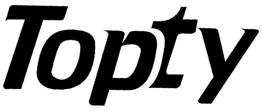 Mẫu nhãn hiệu TOPTY