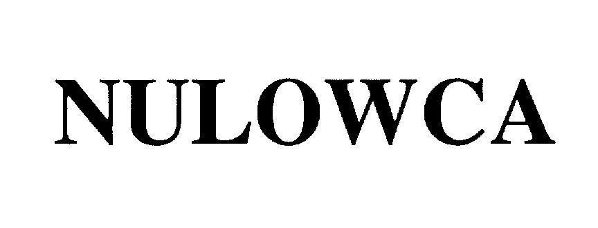 Mẫu nhãn hiệu NULOWCA