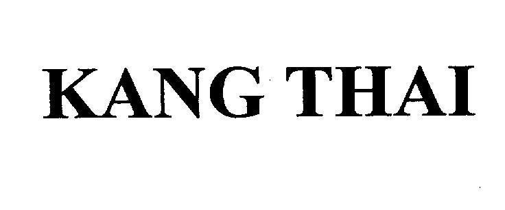 Mẫu nhãn hiệu KANG THAI