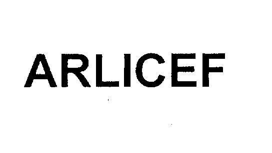Mẫu nhãn hiệu ARLICEF