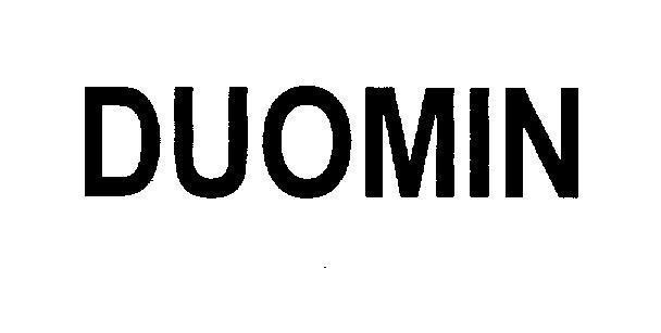 Mẫu nhãn hiệu DUOMIN