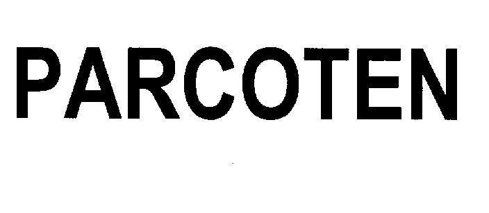 Mẫu nhãn hiệu PARCOTEN