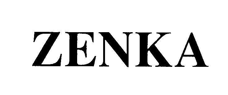 Mẫu nhãn hiệu ZENKA