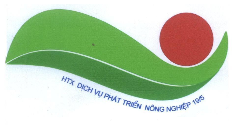 Mẫu nhãn hiệu HTX Dịch Vụ Phát Triển Nông Nghiệp 19/5