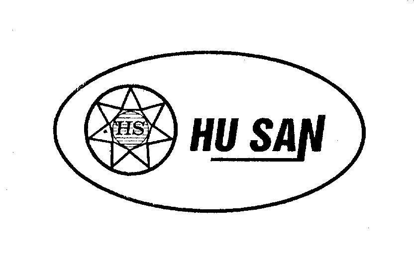 Mẫu nhãn hiệu HU SAN HS