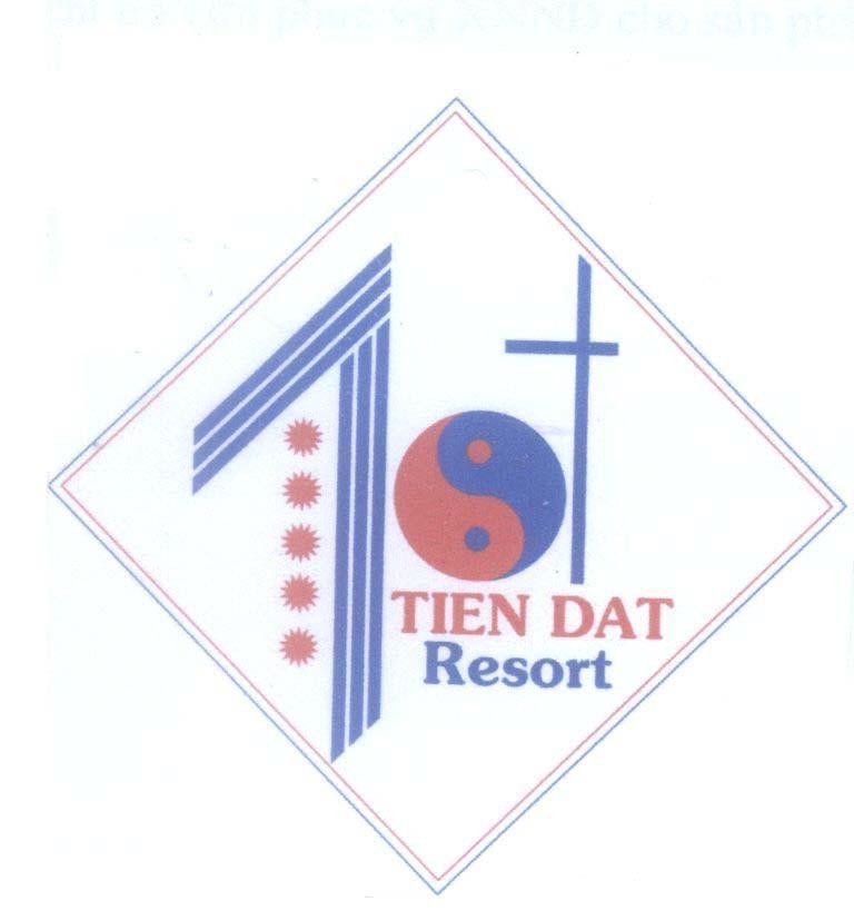 Mẫu nhãn hiệu TIEN DAT Resort Tđ