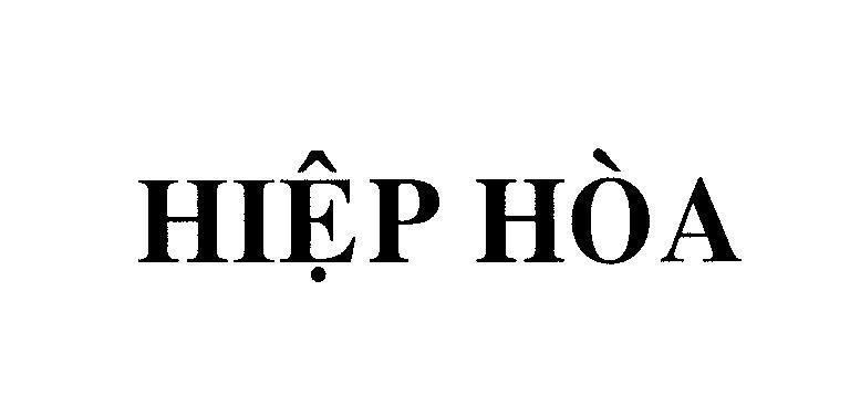 Mẫu nhãn hiệu Hiệp Hòa