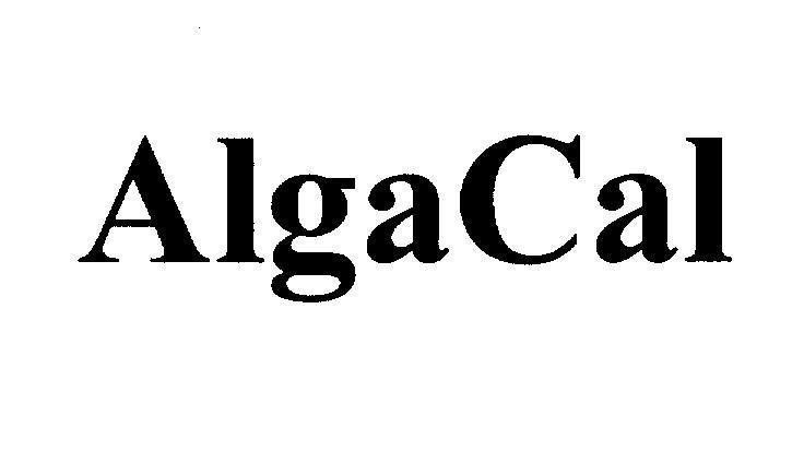 Mẫu nhãn hiệu AlgaCal