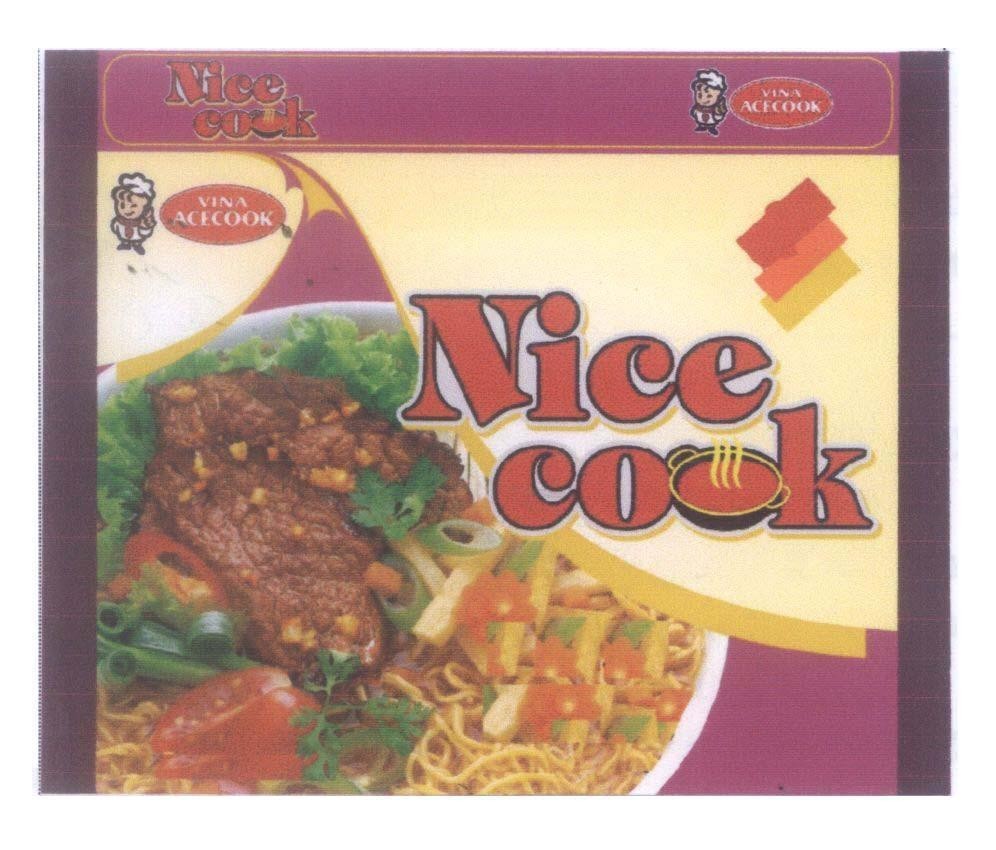 Mẫu nhãn hiệu Nice cook VINA ACECOOK