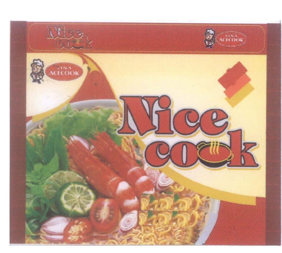 Mẫu nhãn hiệu Nice cook VINA ACECOOK