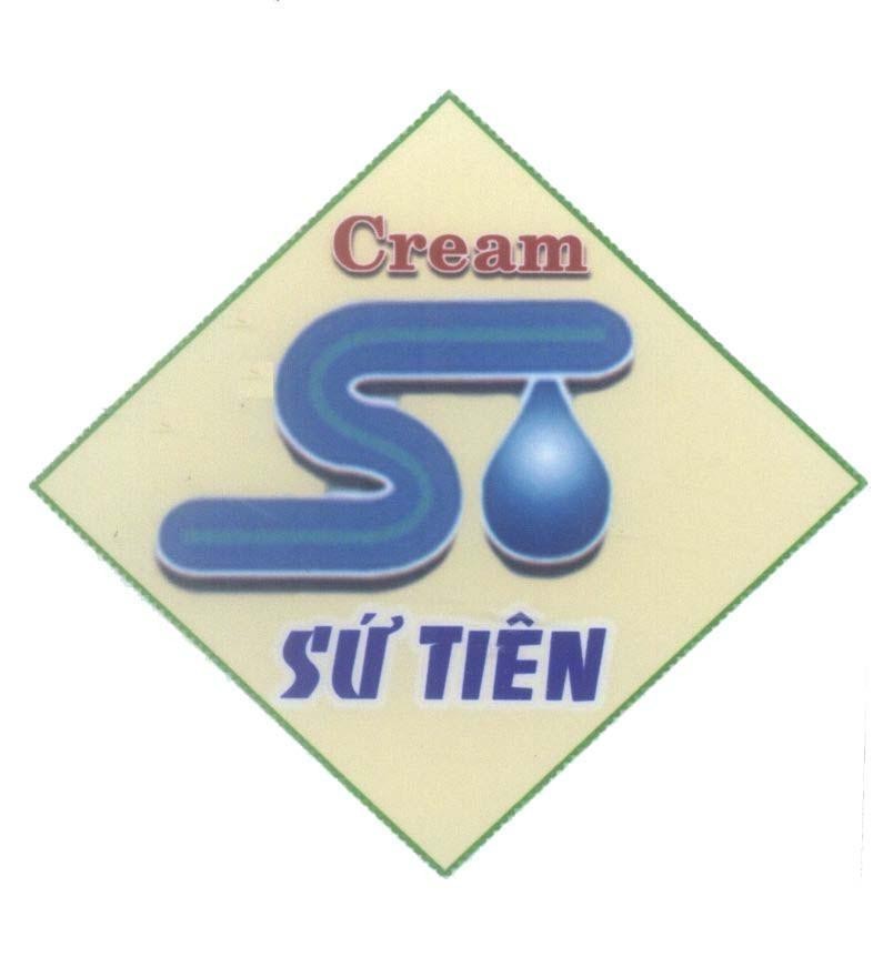 Mẫu nhãn hiệu S T ST Sứ Tiên Cream