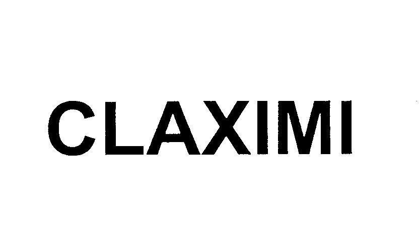 Mẫu nhãn hiệu CLAXIMI